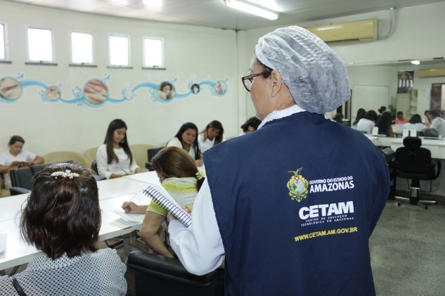 Cetam oferece mais de 6 mil vagas em cursos profissionalizantes em Manaus