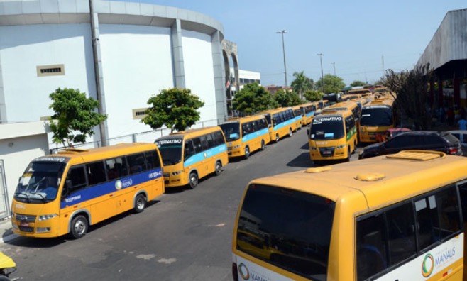 Micro-ônibus executivos e alternativos devem passar por vistoria obrigatória em Manaus 