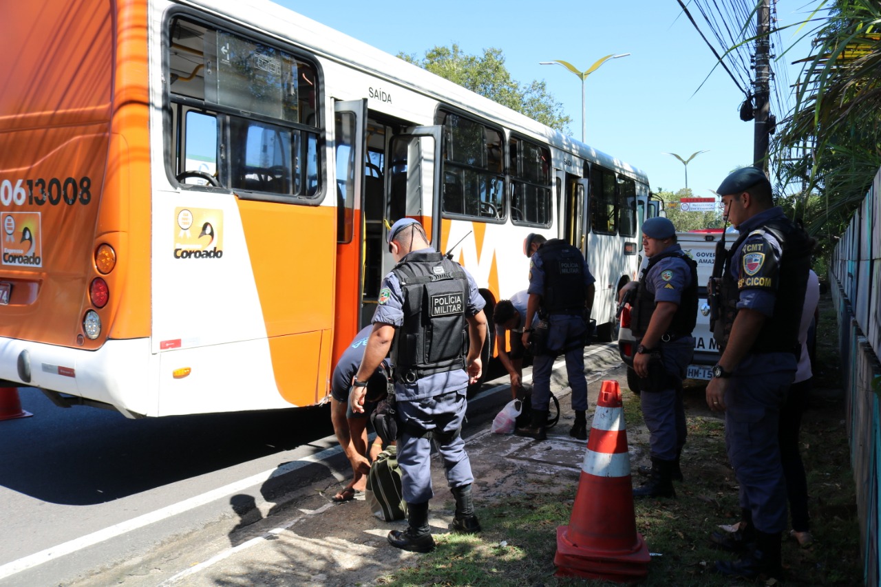 Em Manaus, operação Catraca é reforçada para coibir assaltos em ônibus