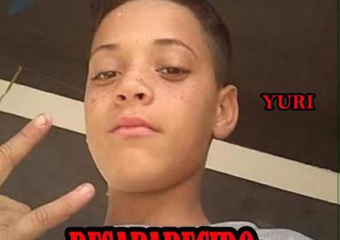 Caso Yuri: corpo menino que saiu para brincar com amigos é encontrado