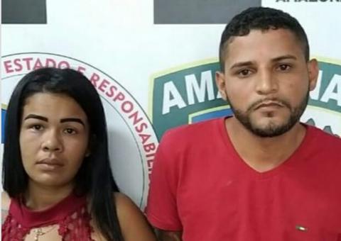 Casal é preso suspeito de vender drogas em casa de Manaus 