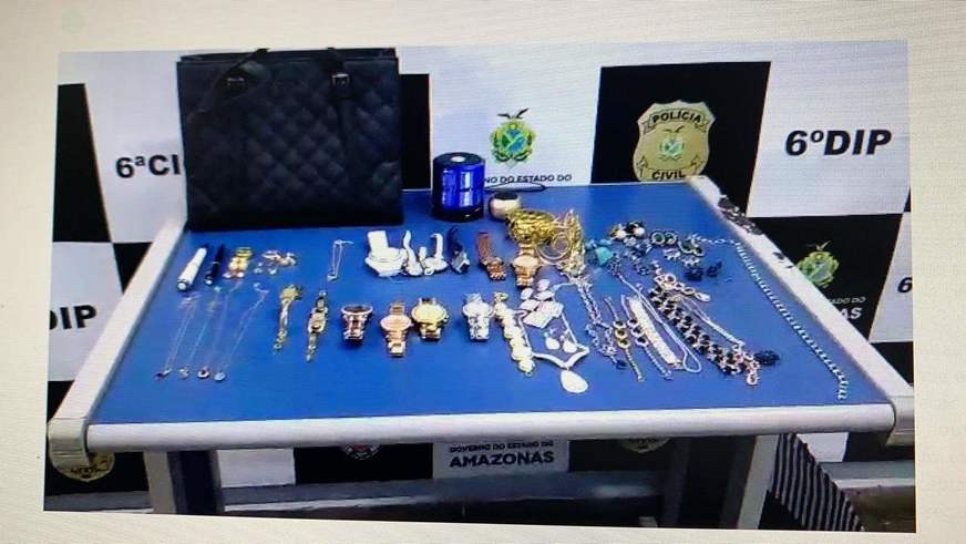  Em Manaus, empregada doméstica é presa suspeita de furtar bens de patroa 