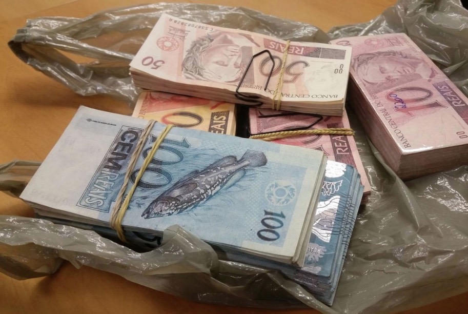 Quase meio milhão de cédulas falsas foram apreendidas em 2018 no Brasil