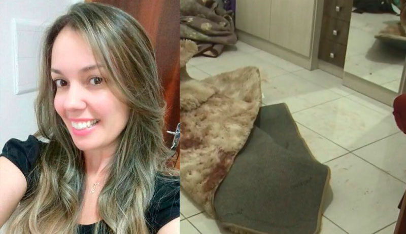 Aline é atingida com 70 facadas e sobrevive em Taubaté; ex-namorado assume o crime