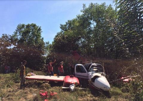Segunda vítima de acidente aéreo em Autazes é transferido para Manaus