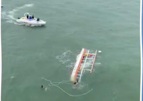 Duas turistas morrem em acidente com catamarã em Maragogi 