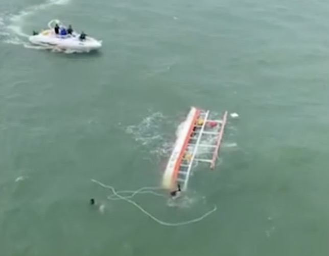 Duas turistas morrem em acidente com catamarã em Maragogi 