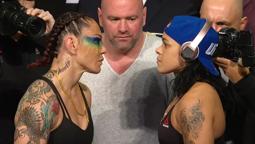 Após triunfar sobre rival no UFC 240, Cris Cyborg desafia Amanda Nunes para revanche épica