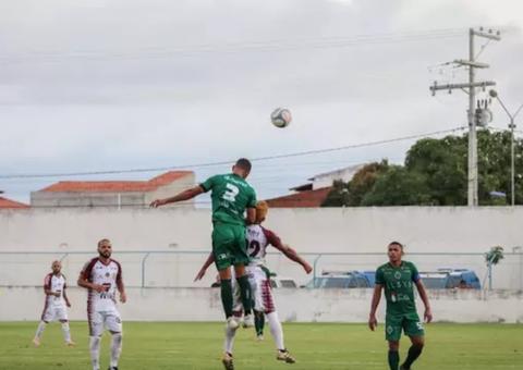 Manaus e Jacuipense ficam no 1x1 pela série D do brasileirão