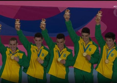Pan: Ginástica artística masculina conquista medalha de ouro 
