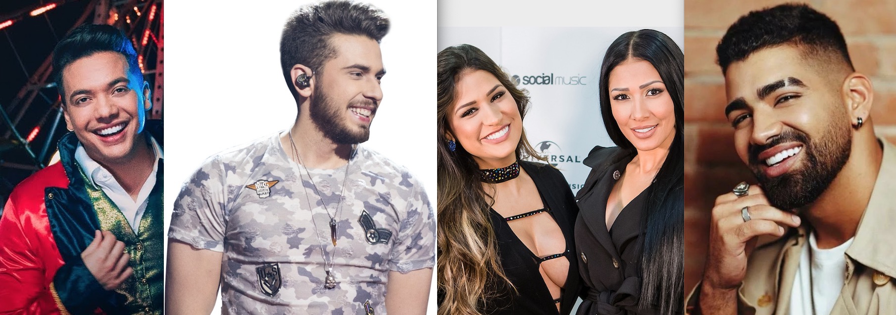 Dilsinho, Simone e Simaria, Gustavo Mioto e Wesley Safadão vão tremer a Arena da Amazônia