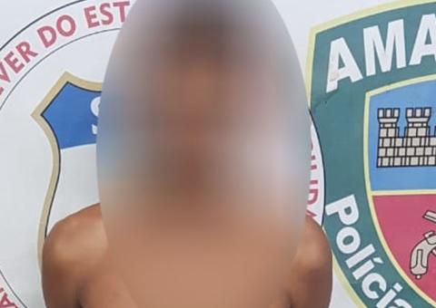 Em Manaus, homem é preso suspeito de retalhar rosto da própria cunhada 