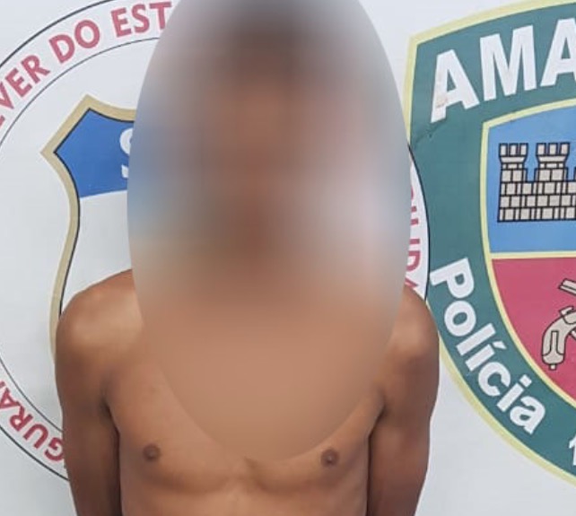 Em Manaus, homem é preso suspeito de retalhar rosto da própria cunhada 
