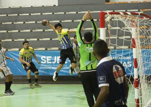 Rio Negro vence AABB no 'apagar das luzes' e lidera Série Prata de Handebol masculino