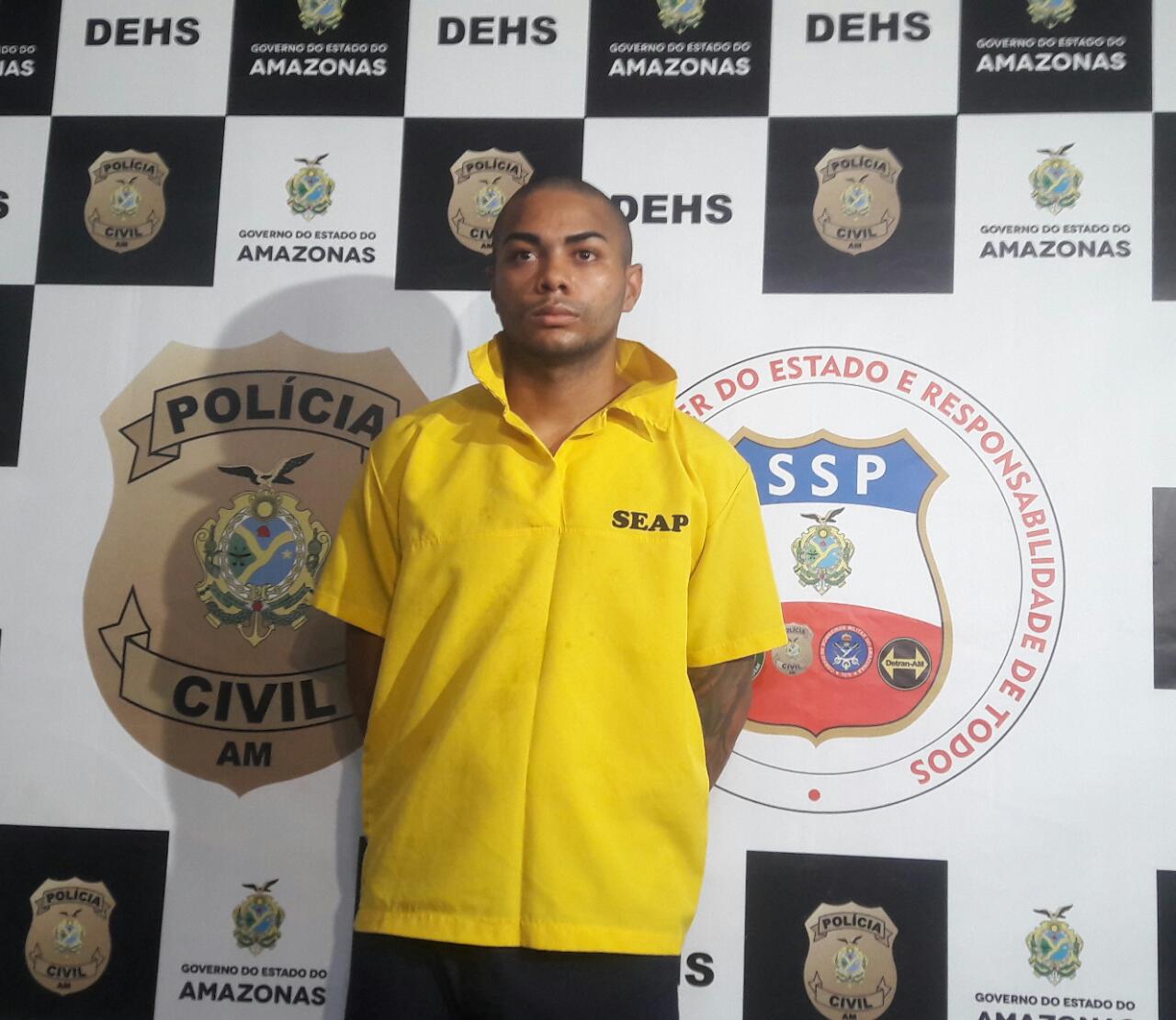 Homem suspeito de matar colega em partida de futebol é preso em Manaus 