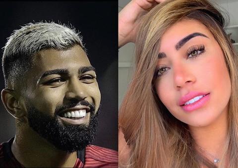 Gabigol comemora vitória em noitada com irmã de Neymar