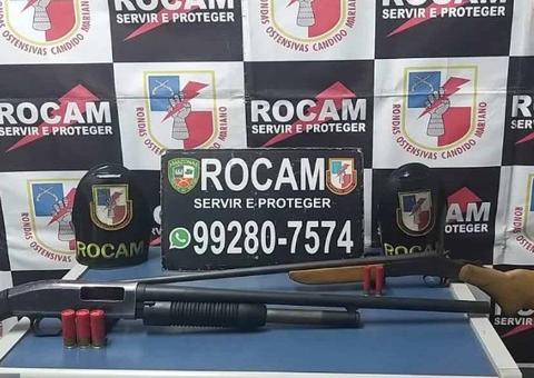 Homem é preso com espingardas enquanto preparava ataque em Manaus