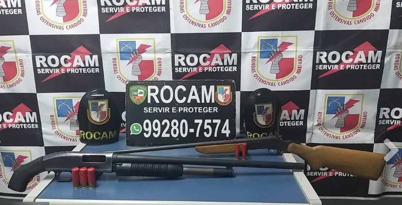 Homem é preso com espingardas enquanto preparava ataque em Manaus