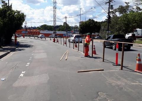 Três novos pontos de ônibus são criados e dois abrigos desativados na Bola da Suframa