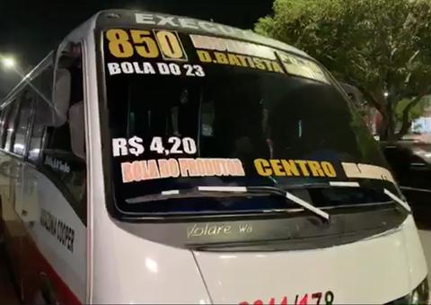 Casal toca terror durante assalto a transporte executivo em Manaus 