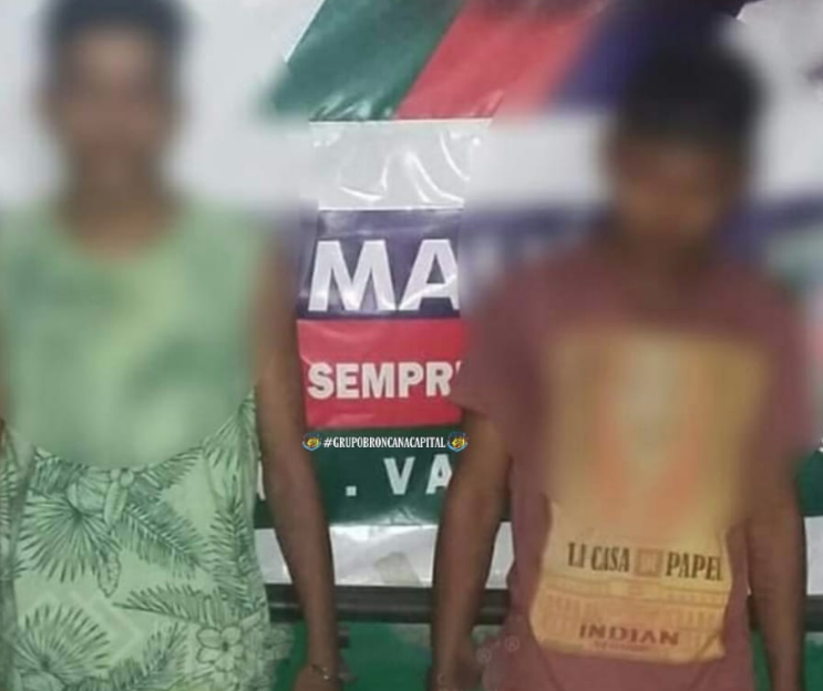 Novinhos são apreendidos com terçado quando tentavam arrombar comércio no Amazonas