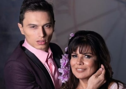 Após sensualizar em fotos, noivo de Mara Maravilha vira piada nas redes sociais 