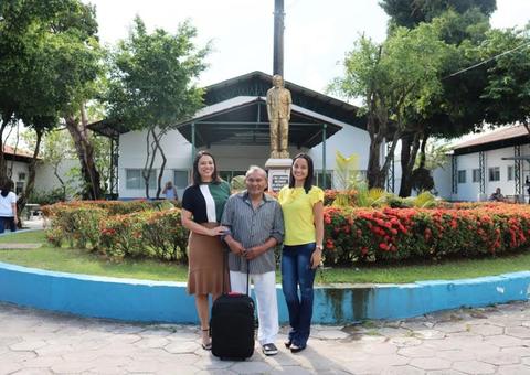 Idoso retorna para família por meio do Projeto 'Resgatando laços para fortalecer vínculos’