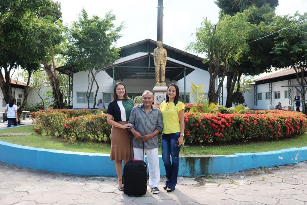 Idoso retorna para família por meio do Projeto 'Resgatando laços para fortalecer vínculos’