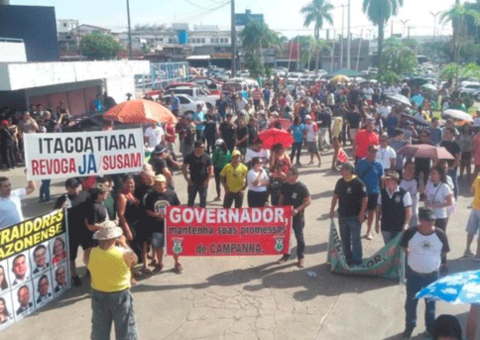 Servidores confirmam greve geral no Amazonas na próxima semana