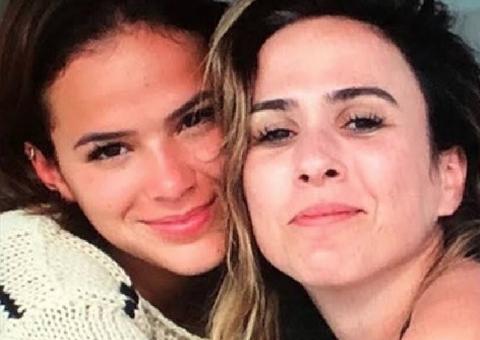 Tatá Werneck homenageia Marquezine em aniversário: 'grande amor da minha vida'