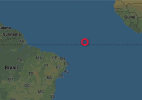 Terremoto é registrado no Atlântico, próximo a costa do nordeste brasileiro