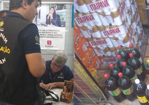 Procon penaliza bancos e flagra alimentos vencidos em supermercados no Amazonas