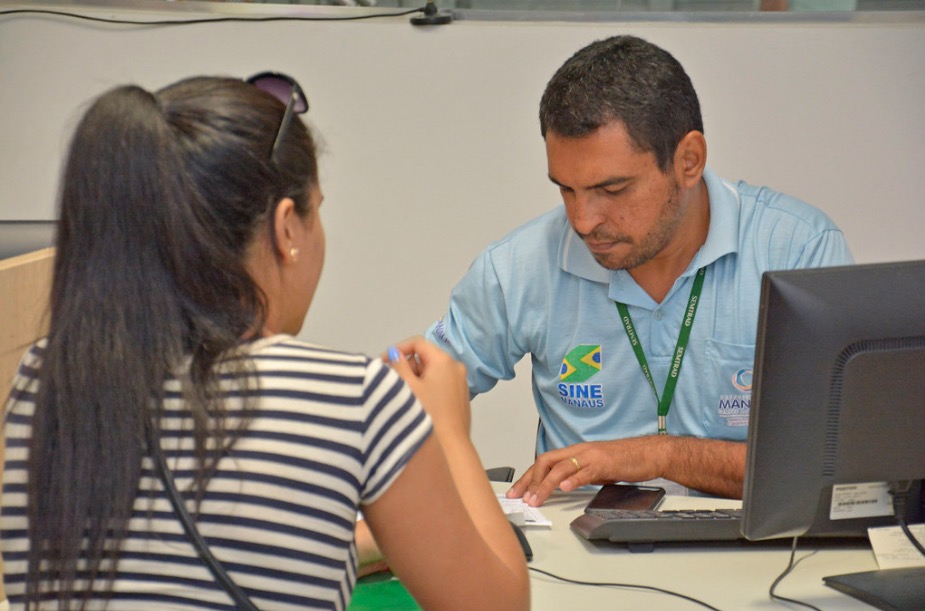 Sine seleciona para vagas de emprego com ou sem experiência nesta quarta em Manaus
