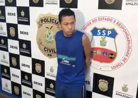 Suspeito de matar membro de facção rival é preso em Manaus