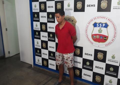 Em Manaus, homem é preso suspeito de perseguir e executar desafeto no meio de avenida