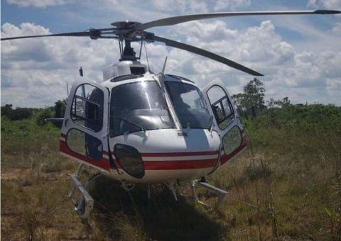 Helicóptero da SSP faz pouso forçado em Manaus