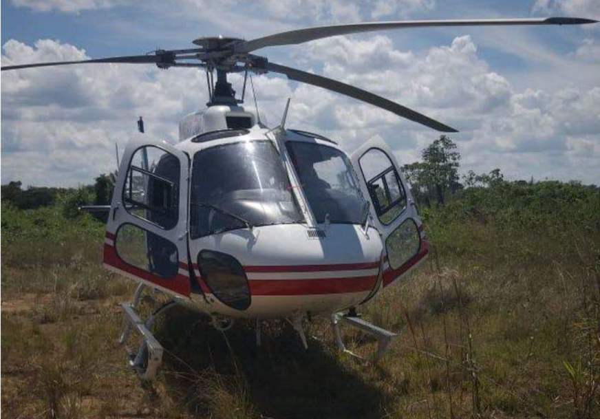 Helicóptero da SSP faz pouso forçado em Manaus