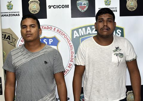 Dupla suspeita de roubar mulher é presa em Manaus 