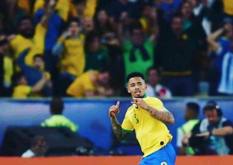 Conmebol suspende Gabriel Jesus de jogos da seleção