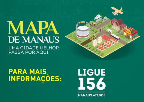Mapa de Manaus: uma cidade melhor passa por aqui