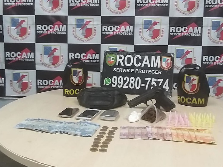 Homem morre ao trocar tiros com policiais durante abordagem em Manaus