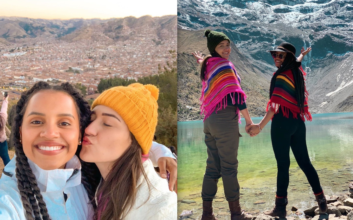 Ex-BBB Gleici curte viagem ao Peru com amiga e confunde fãs: 'assumiu?'