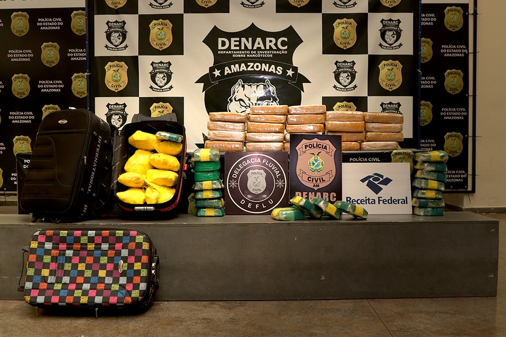 Casal é preso com 51 kg de drogas no Porto da Manaus Moderna