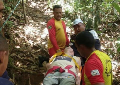 Turista é resgatado após sofrer acidente durante visita a caverna no Amazonas 