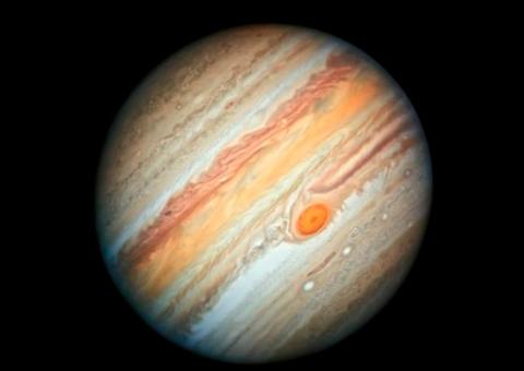 Nasa faz novo registro de Júpiter