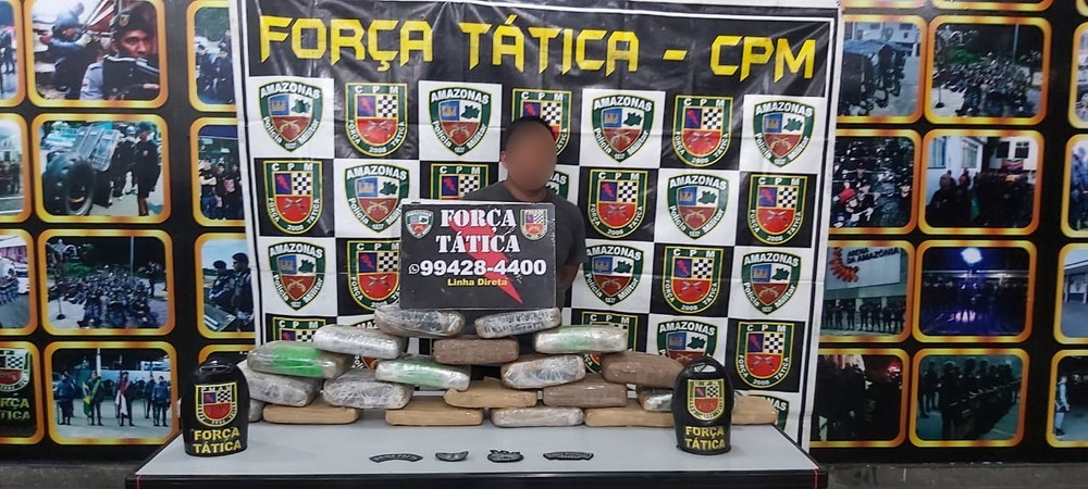 Homem é preso com 20 Kg de drogas escondidos em embarcação no Porto de Manaus