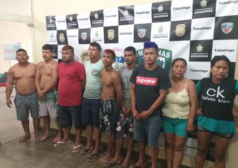  Grupo suspeito de integrar facção criminosa é preso com armas e drogas no Amazonas