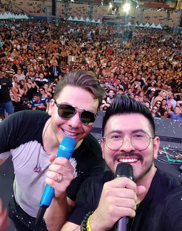 Wesley Safadão canta com cantor amazonense e o convida para gravar música