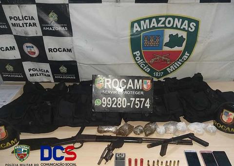 Grupo é preso enquanto estava a caminho de confronto com facção rival em Manaus