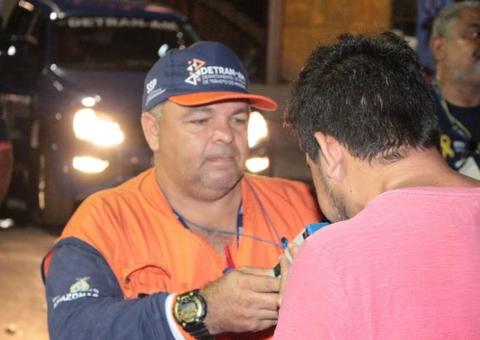 Detran flagra 25 motoristas alcoolizados em Manaus